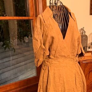 Banana Republic Tan Maxi Dress